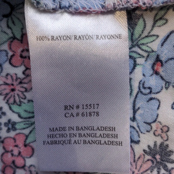 4T Floral Dress Picapino - Picture 10 of 10